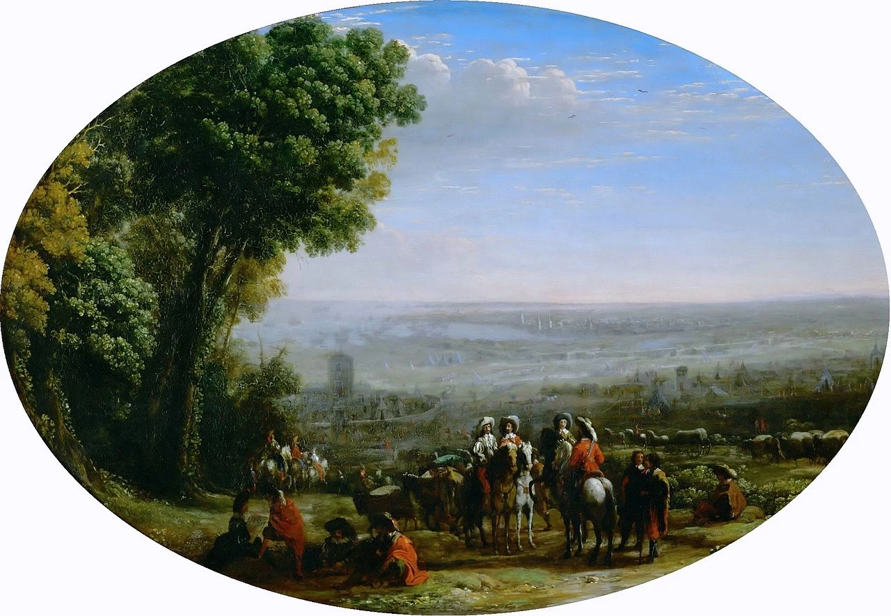 Assedio di La Rochelle da parte di Luigi XIII - Louvre, Parigi